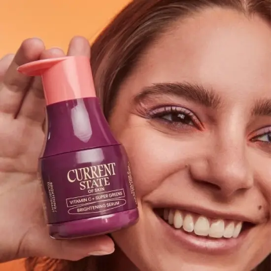 Current State Vitamin C + Super Greens Brightening Serum - 1 fl oz image {3}