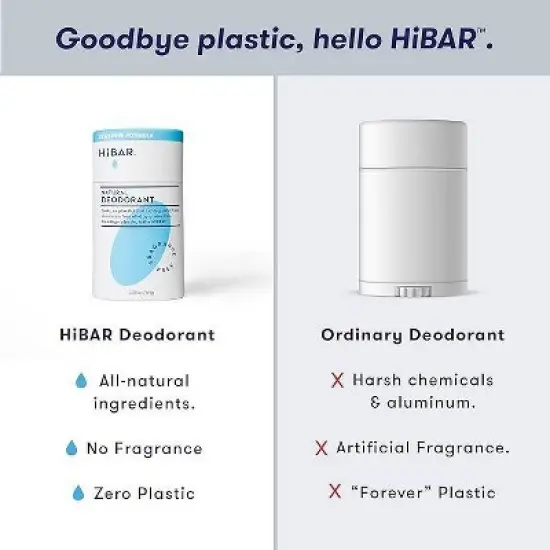HiBAR Solid Deodorant - Sensitive - 2.25oz image {6}