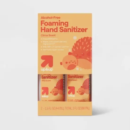 Baby Foaming Hand Sanitizer - 2pk - up&up&trade; image {6}