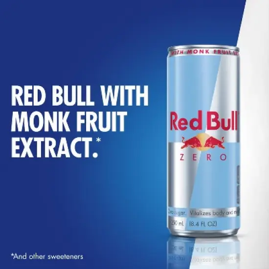 Red Bull Zero Energy Drink - 8.4 fl oz Can image {7}