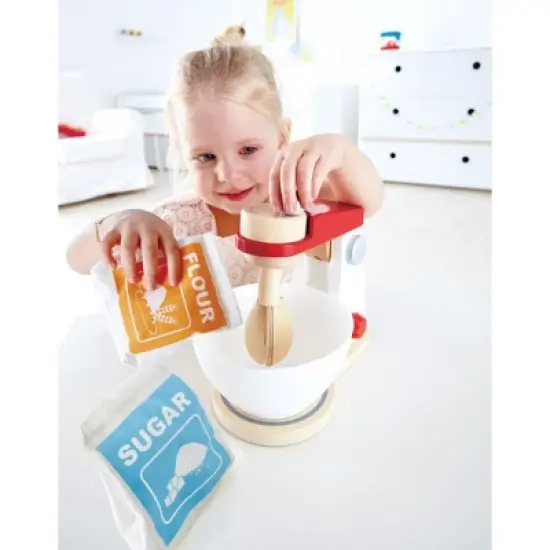 HAPE Mix & Bake Blender Wooden Play Set image {2}