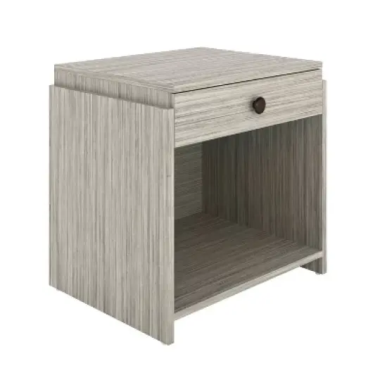 Sydney Top Drawer Cubby Style Nightstand Barnwood - Boyd Sleep Eco Dream image {7}