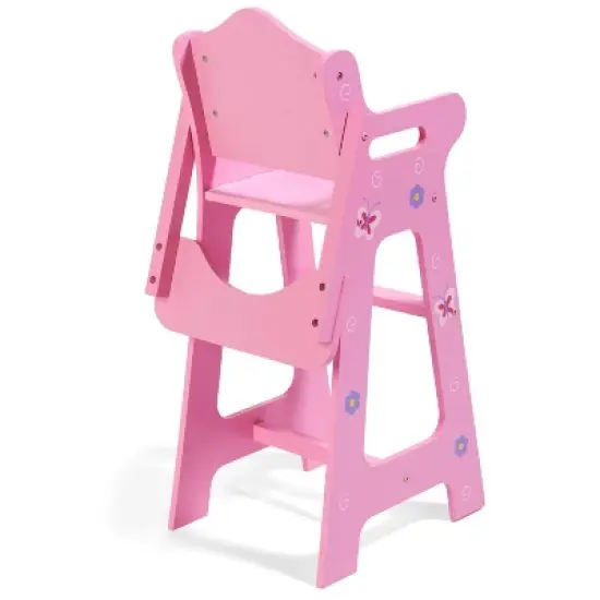 Badger Basket Blossoms & Butterflies Doll High Chair image {3}