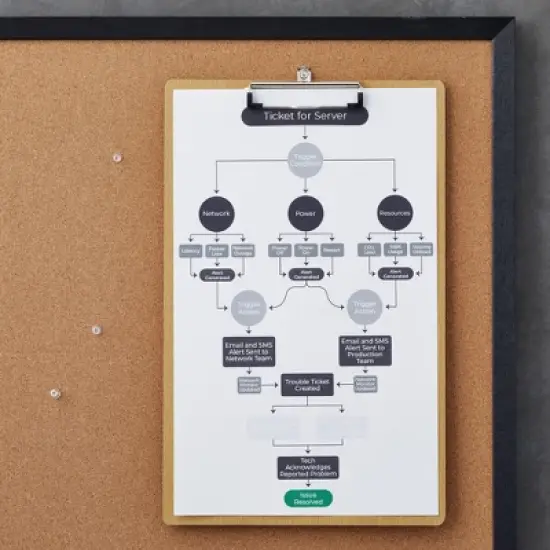 Juvale Extra Large 11x17 Clipboard with Low-Profile Clip, Wooden Vertical Clip Board image {2}