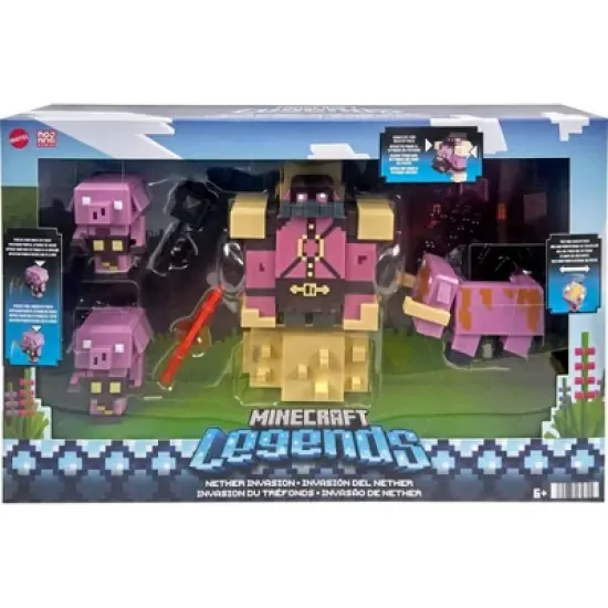 Minecraft Legends Nether Invasion Action Figures image {5}