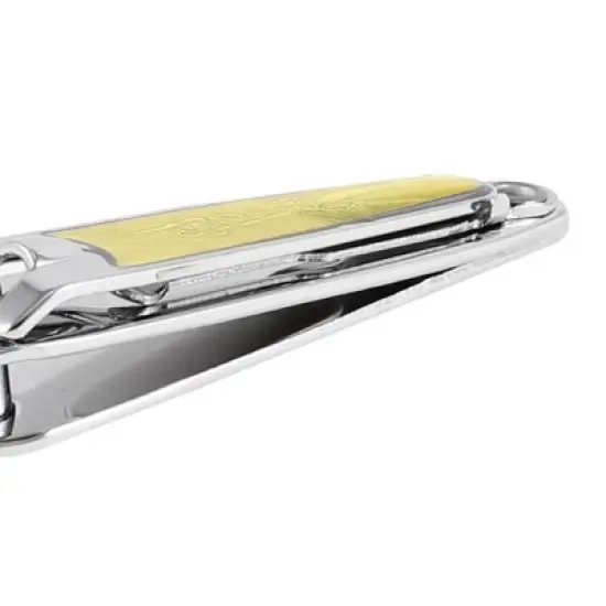 Unique Bargains Portable Nail Beauty Tool Slant Tip Nail Cutter Silver Tone image {2}