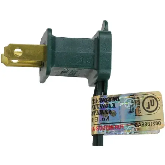 Northlight 25ct C9 Opaque String Lights Orange - 24' Green Wire image {2}