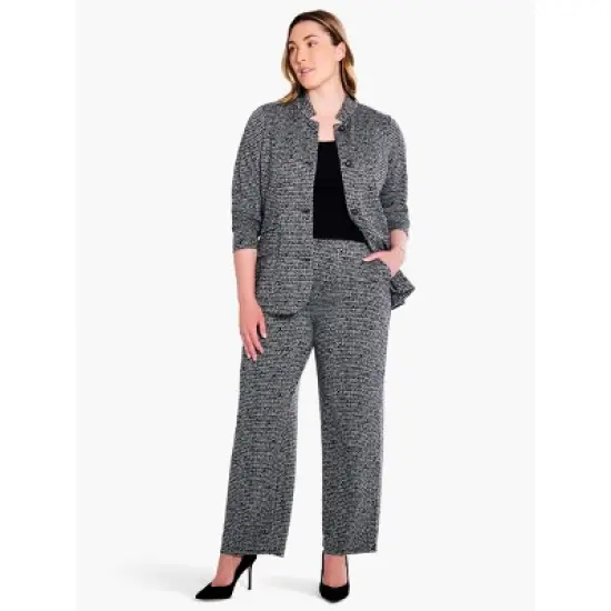 NIC + ZOE Etched Tweed Jacket image {6}