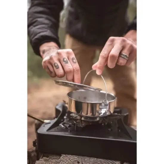 Stansport 4 Piece One Person Aluminum Cook Set image {13}