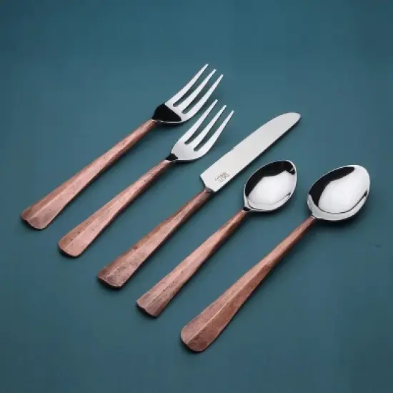 Inox Artisans Ridge Flatware, 5-Pc. Place Setting image {4}