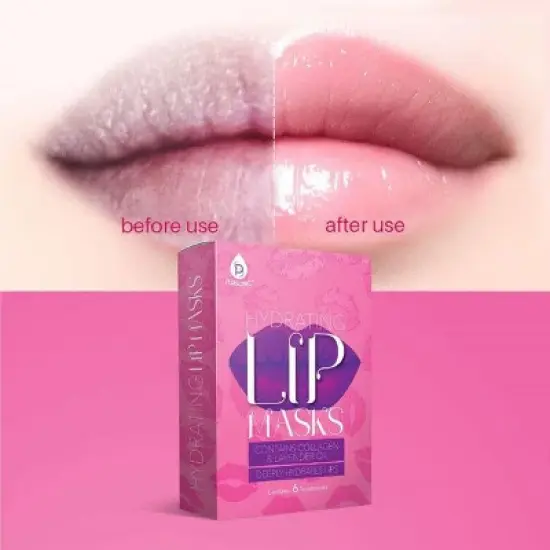 Pursonic Hydrating Lip Masks (Pack of 6) image {3}