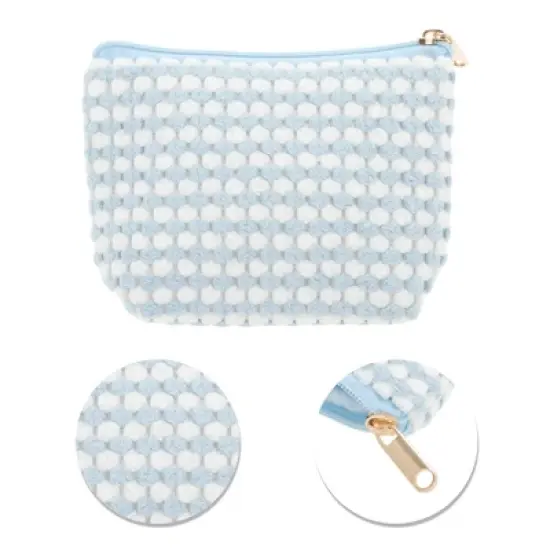 Unique Bargains Travel-friendly Triangle Makeup Bag 1 Pc image {3}