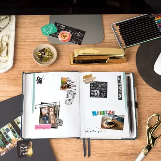 At-A-Glance Foundation Undated Planner 8.5"x6.75" Blue: Non-Toxic Acid-Free Paper, Weekly & Monthly Agenda, Adult Stationery image {10}