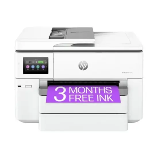 HP OfficeJet Pro 9730e Wide-format Printer with 3 Months of Instant Ink for free with HP+ image {8}