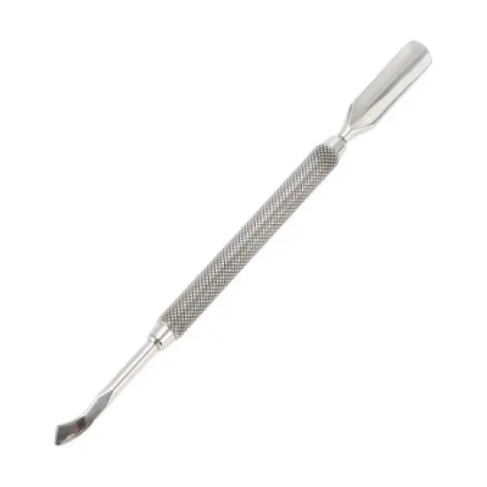 Unique Bargains Multi-function Cuticle Pusher 5.28" Length Silver Tone 1 Pc image {6}