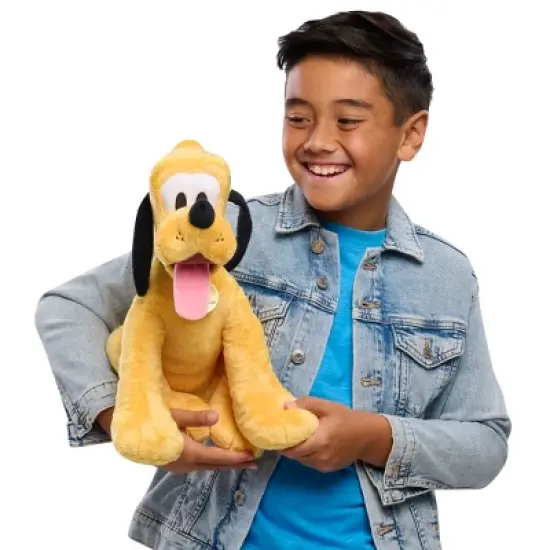 Disney Pluto Plush: Polyester Stuffed Animal Dog Toy image {1}
