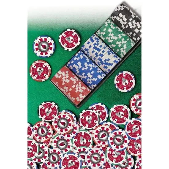 MasterPieces Inc Arizona Cardinals  NFL 100-Piece Poker Chips image {1}