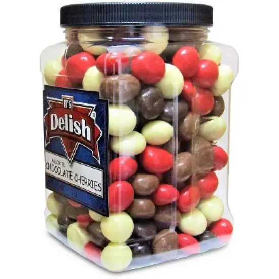 Chocolate Covered Cherries Medley by It's Delish, 3 lbs Jumbo Container image {2}