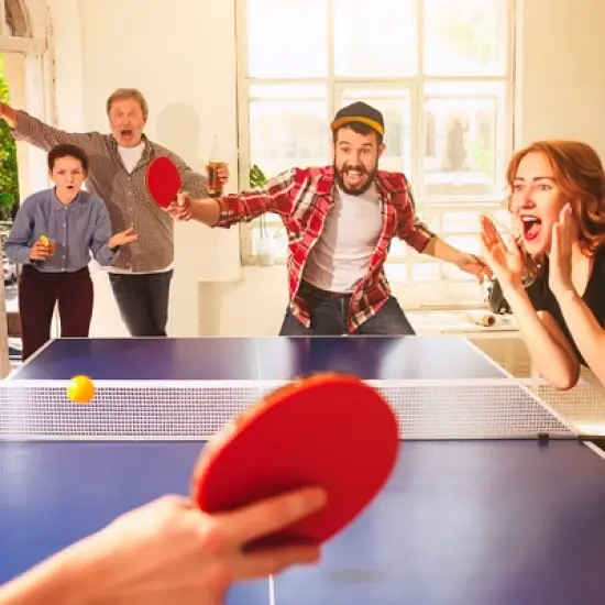 Unique Bargains Table Tennis Racket Case Half Soft Cover Bag for Sports Accessories image {5}