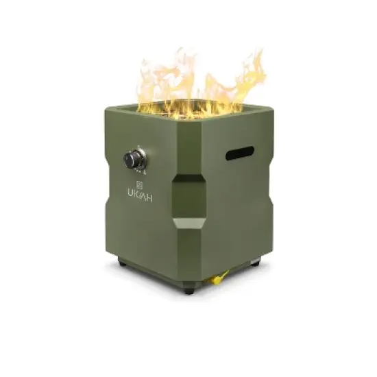 Tailgater X Portable Gas Fire Pit - Olive - Ukiah image {1}