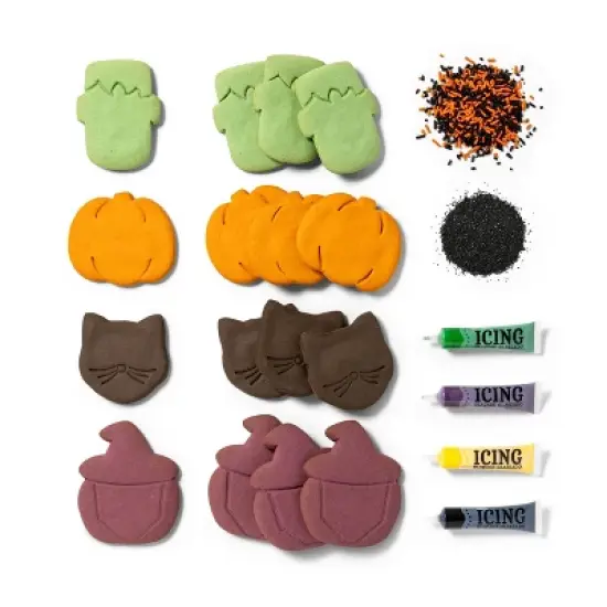 Halloween Favorites Fright Night Cookie Kit - 20.7oz/16ct - Favorite Day&trade; image {1}