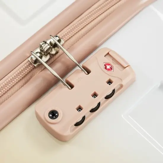 Gulches ABS Hardshell Luggage Set - Lightweight 3-Piece Spinner Suitcases with TSA Lock - Tan - 20", 24", 28" image {10}