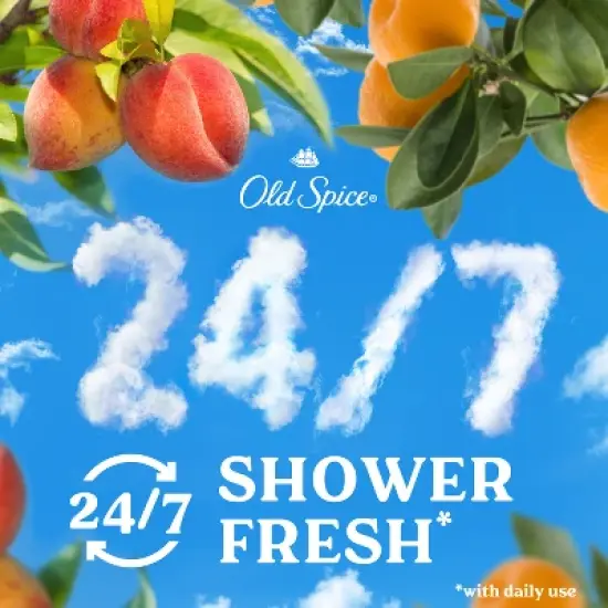 Old Spice Body Wash for Men - Sunrise - Peach & Mandarin Peel Scented - 18 fl oz image {3}