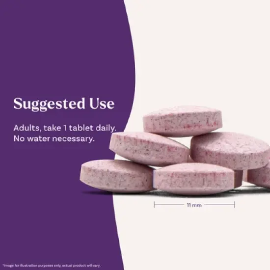 Natrol Vitamin B12 to Support a Healthy Nervous System and Energy Metabolism - Fast Dissolve Tablets - Strawberry - 60ct image {8}