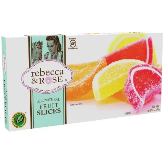 Rebecca & Rose Fruit Slices - 12 pack, 6 oz image {1}