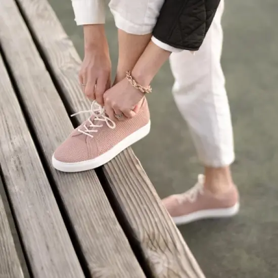 Nisolo Sustainable Women's Go-To Eco-Knit Sneaker image {3}