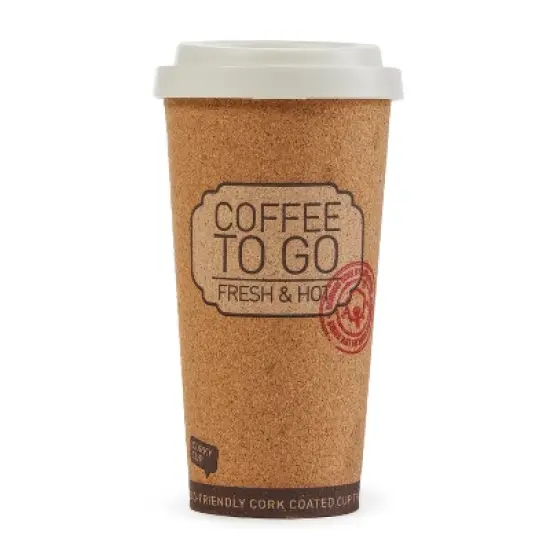 Life Story Corky Cup Reusable 16 oz Insulated Travel Mug Coffee Thermos image {1}