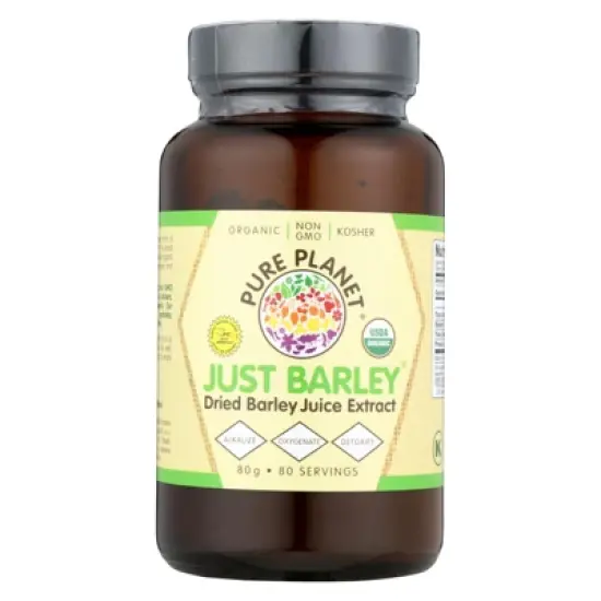 Pure Planet Just Barley Nature's Organic Nutrition Support - 2.8 oz image {1}