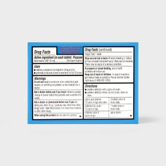 Laxative Tablets - 48ct - up&up&trade; image {2}