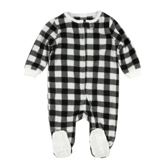 Leveret Footed Sleeper Fleece Christmas Pajamas image {4}