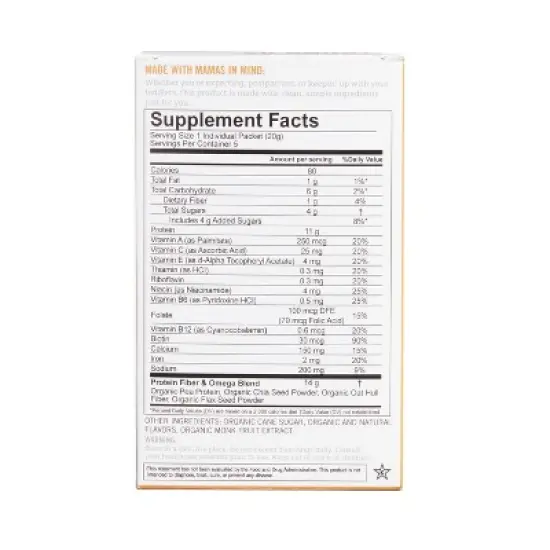 Milkmakers Postnatal Recovery Protein Blend Dietary Supplement - Vanilla - 5ct image {3}