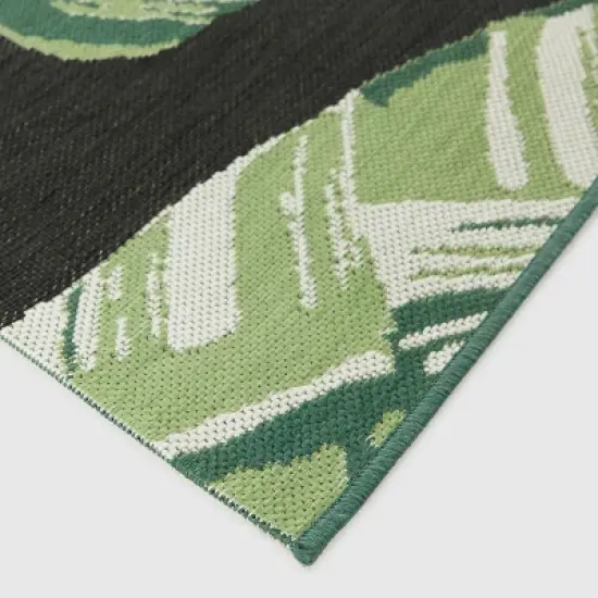 Bissen Coastal Botanical Rectangular Indoor/Outdoor Rug - Balta Rugs image {3}