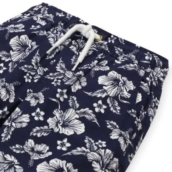 Hope & Henry Boys' Relaxed Linen Pull-On Short, Infant image {1}