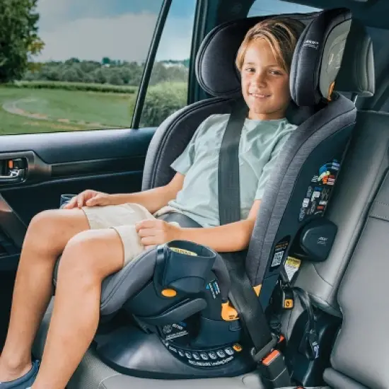 Chicco OneFit LX ClearTex All-in-One Convertible Car Seat - Smoke image {14}