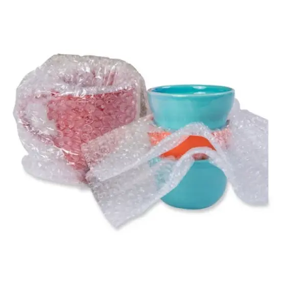 Universal Bubble Packaging, 0.19" Thick, 12" x 10 ft, Perforated Every 12", Clear, 12/Carton image {3}