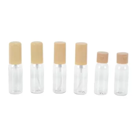 Unique Bargains Refillable Travel Container Set 8 Pcs image {7}
