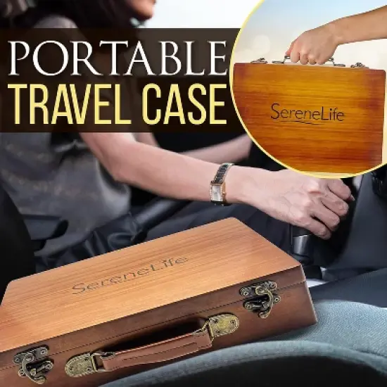 Hot Stone Massage Kit for Relaxation with Portable Heated System, 12 Basalt Stones, Compact Design image {2}