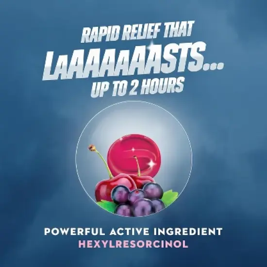 Mucinex InstaSoothe Sore Throat + Pain Relief Drops Elderberry & Wild Cherry, 20 Ct image {3}