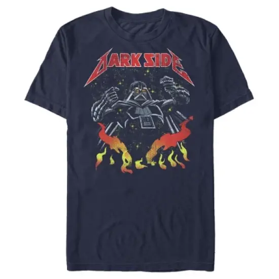 Men's Star Wars Darth Vader Metal Band T-Shirt image {4}