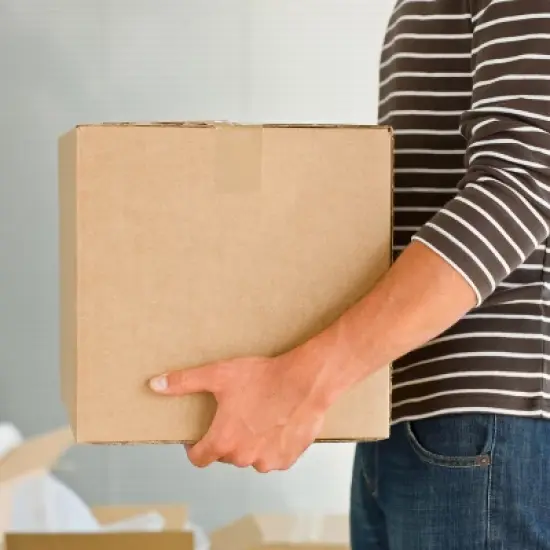 UOFFICE Pack of 10 Corrugated Boxes - 24" x 18" x 18" Cardboard Shipping Box Moving Cartons image {4}