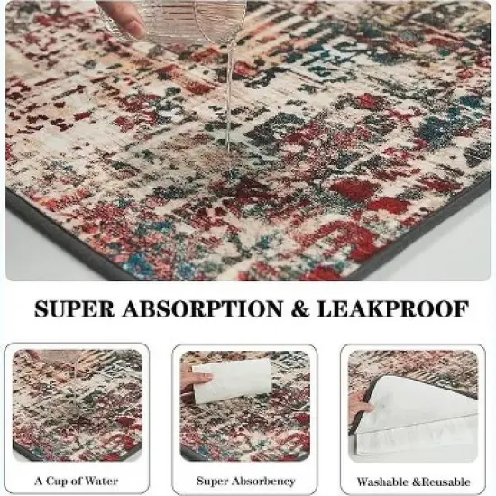 Racxily 2 Pack Washable Pee Pads for Dogs, Reusable Puppy Pads Super Absorbent Leakproof Dog Training Pads, for Floor, Crate, Whelping Pads image {2}