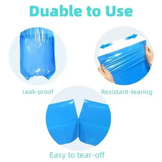 Itopfox Diaper Pail Refill Bags, 30 Count, Compatible with Easy Roll Signature & Platinum Pails, 7-Layer Odor Barrier image {3}