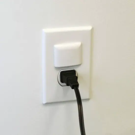 Qdos StayPut Single Outlet Plugs - White 12pk image {5}