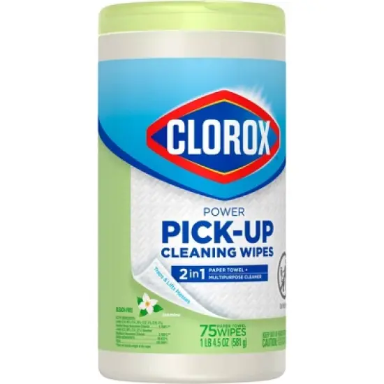 Clorox Jasmine Paper Towel Wipes - 75ct image {8}