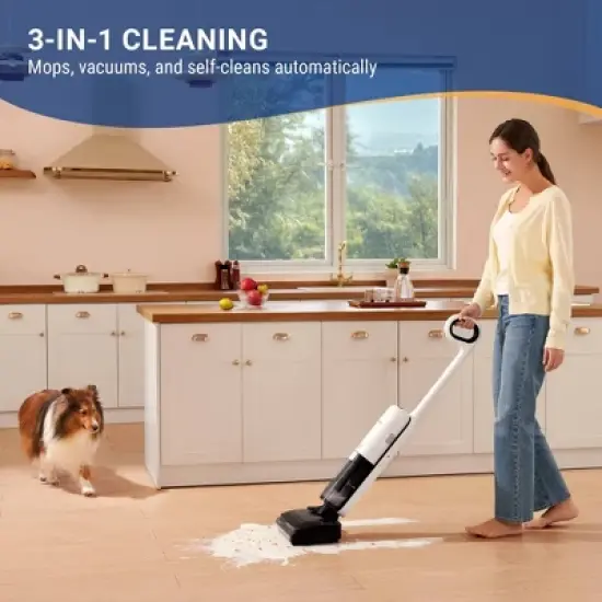 Tineco GO HammerHead Cordless Wet/Dry Mop & Vacuum with ZeroTangle Technology image {2}