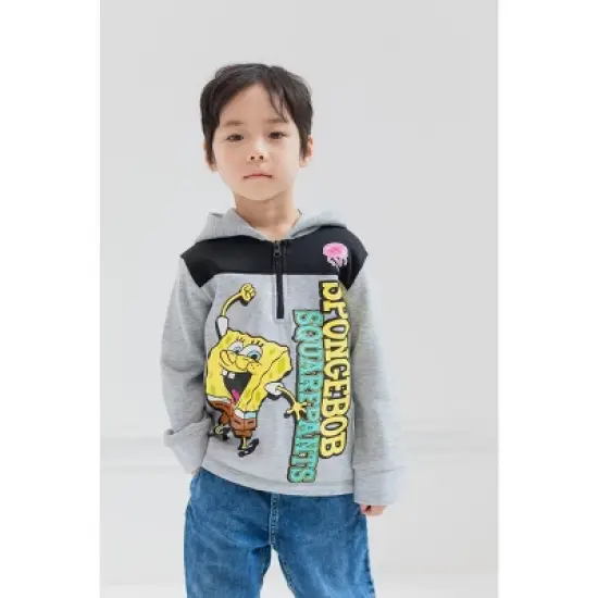 SpongeBob SquarePants Fleece Half-Zip Hoodie image {3}